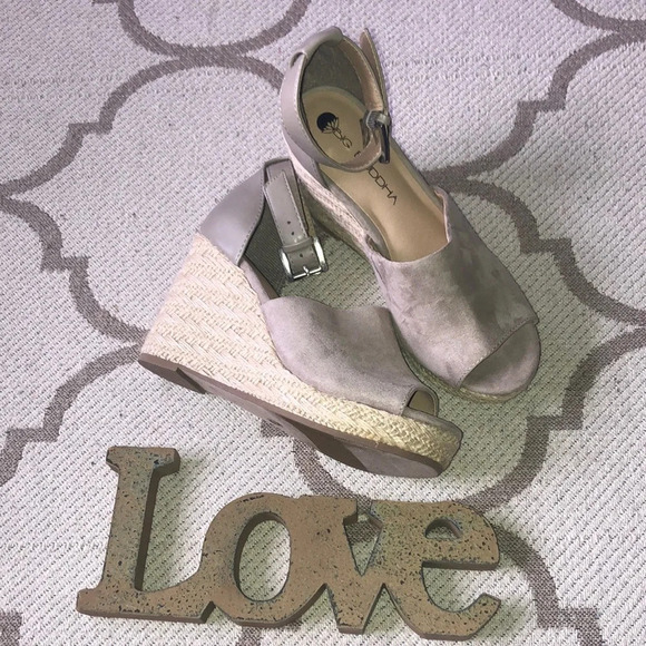 Big Buddha Wedge heel Espadrilles, 4” inch - Picture 1 of 16